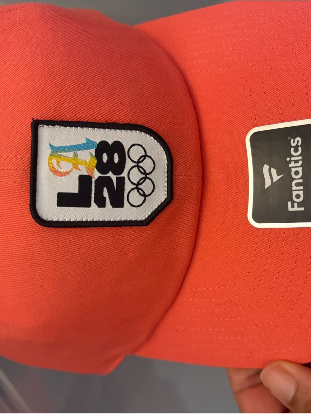 Fanatics Orange Baseball Cap with 2028 Olympics Patch